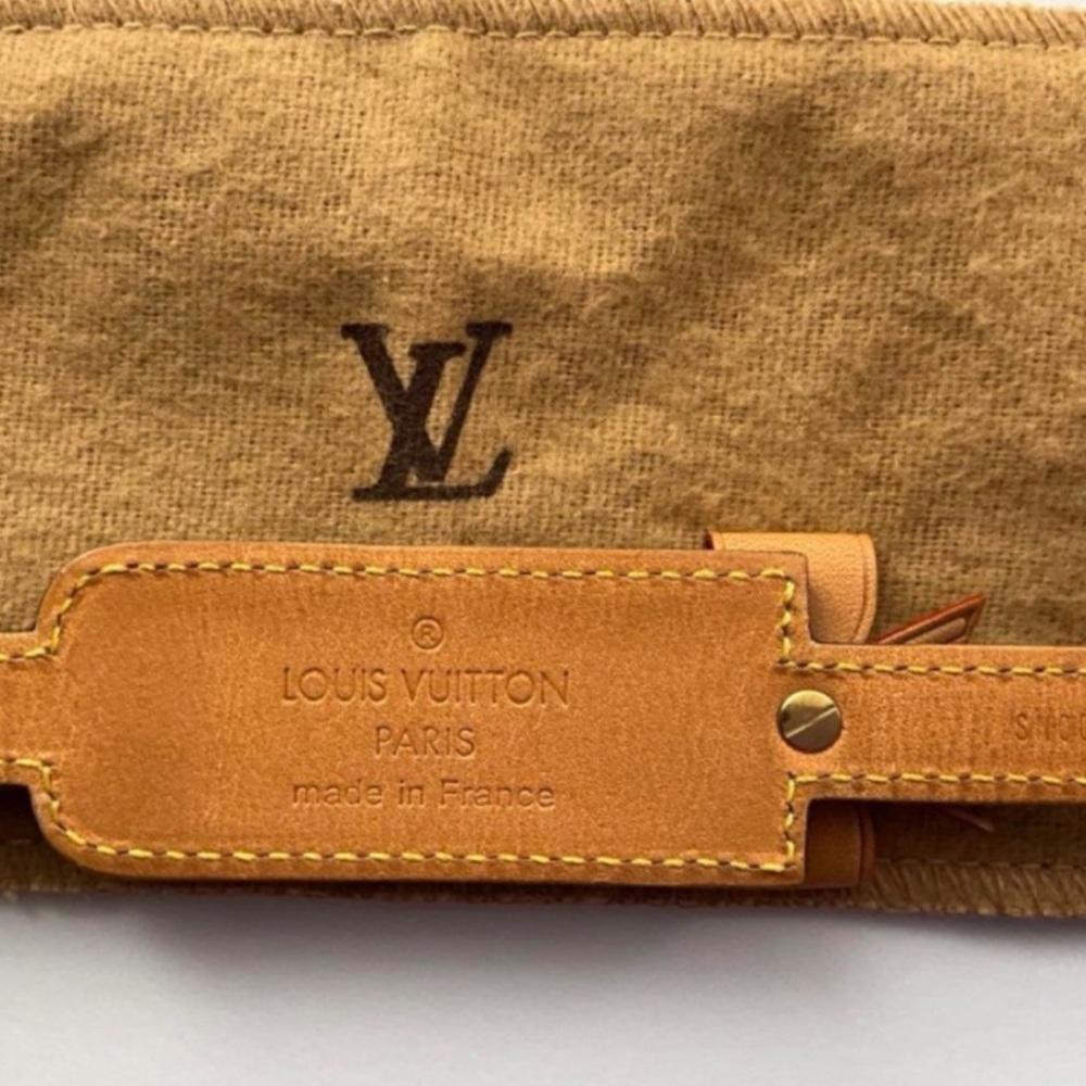 Louis Vuitton monogram Leather Bracelet - Picture 2 of 8